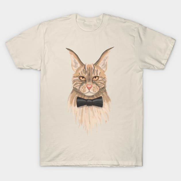 Serious cat. T-Shirt by Fresh look